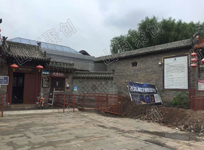 榆次老城游客接待中心入景區門加固工程